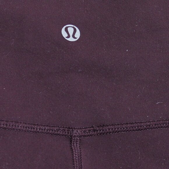 Lululemon Wunder Under Hi-Rise Tight Legging Full-On Luon Black Cherry Roll Down - Picture 9 of 14